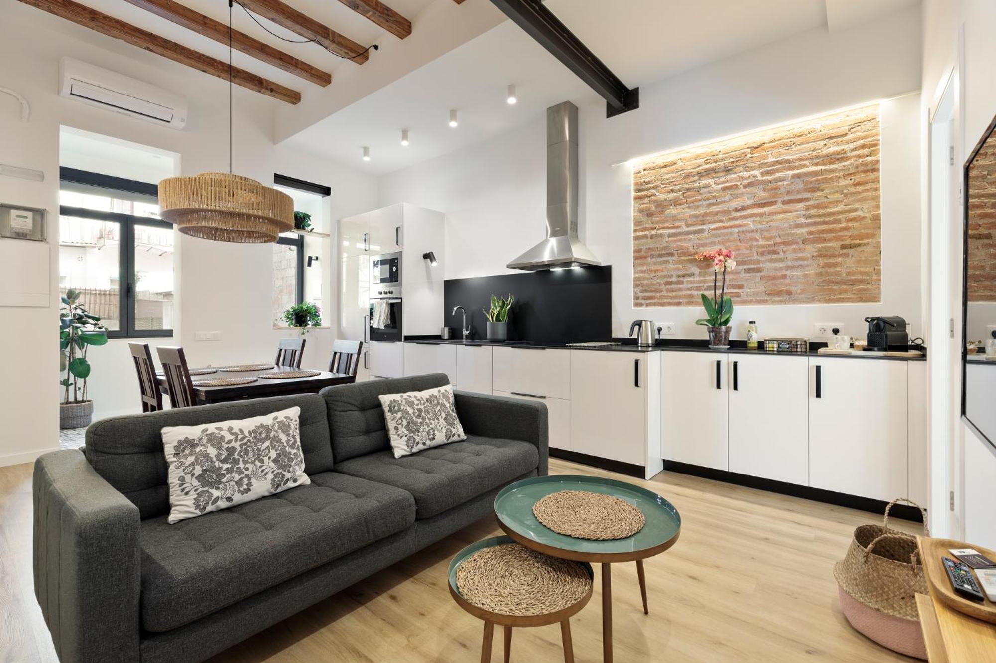 Poble Sec Charming Apartment 巴塞罗那 外观 照片