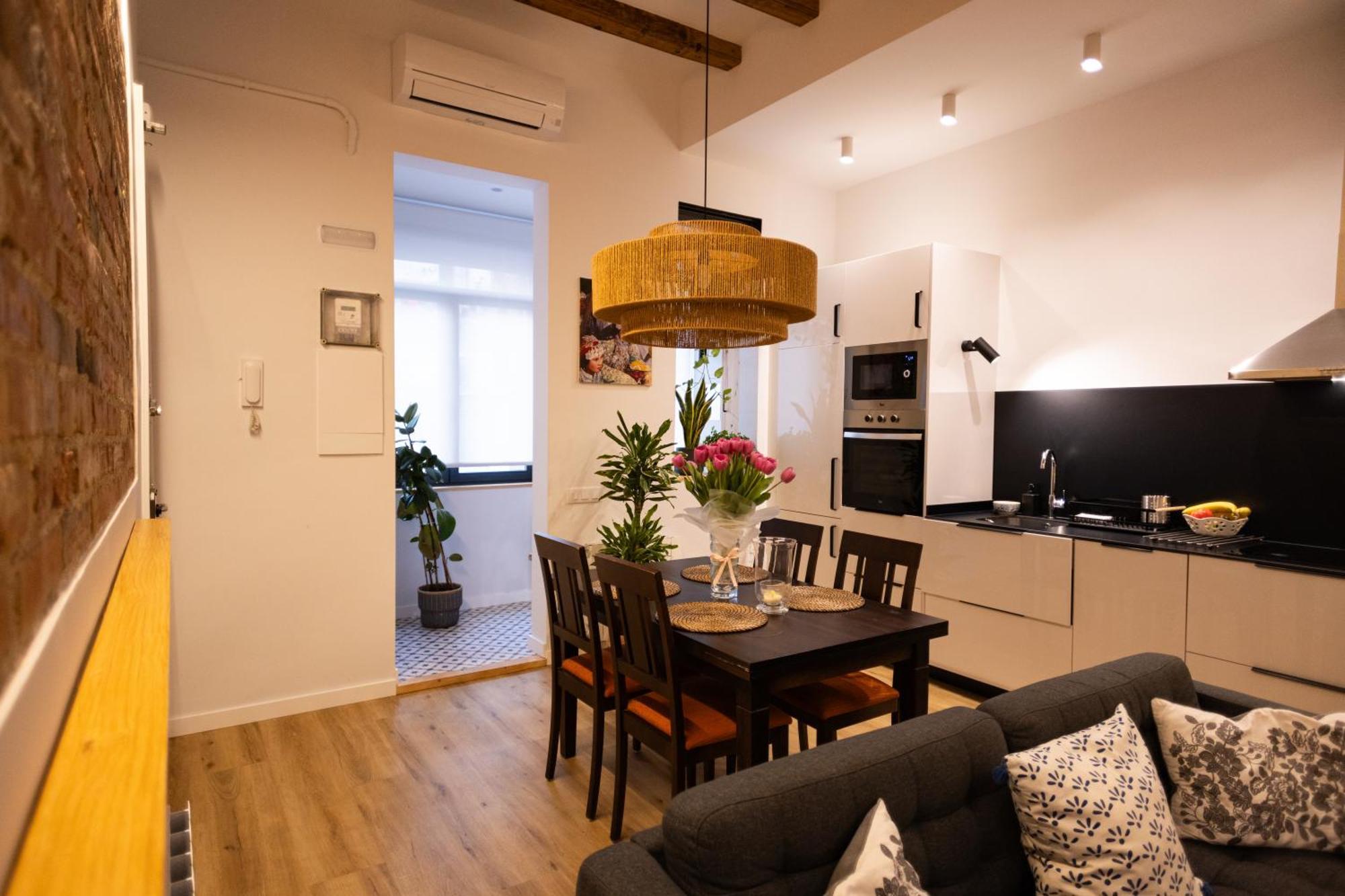 Poble Sec Charming Apartment 巴塞罗那 外观 照片