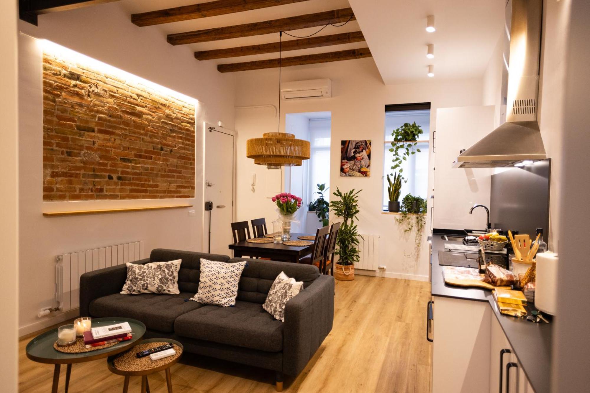 Poble Sec Charming Apartment 巴塞罗那 外观 照片