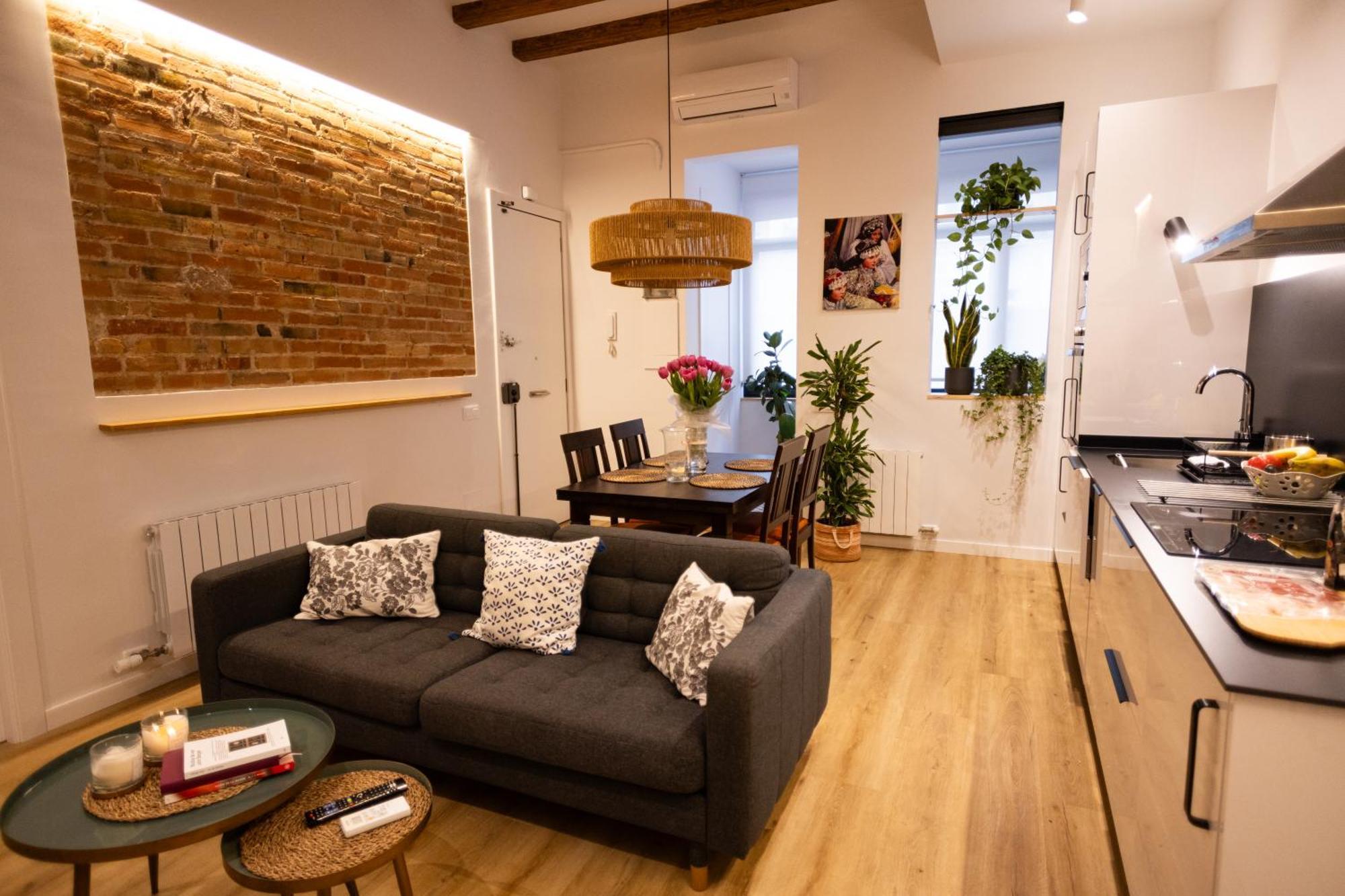 Poble Sec Charming Apartment 巴塞罗那 外观 照片